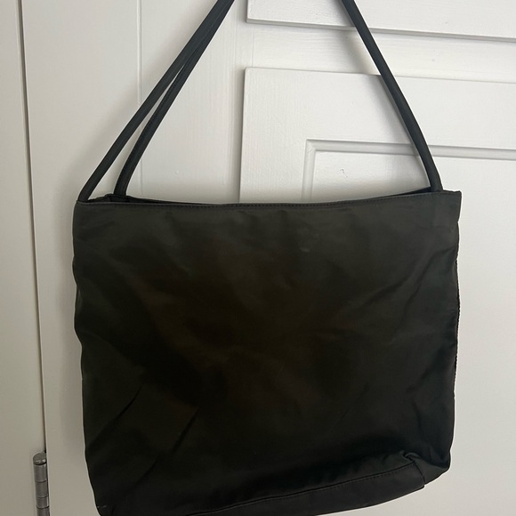 Dark Army Green Prada Nylon Bag - Picture 4 of 4